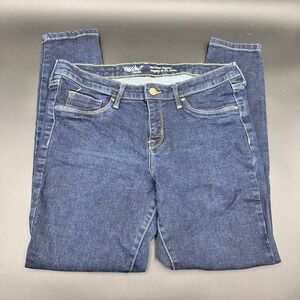 Mossimo Denim Dark Wash Mid-Rise Jeggings Women's‎ Pants Comfort Stretch